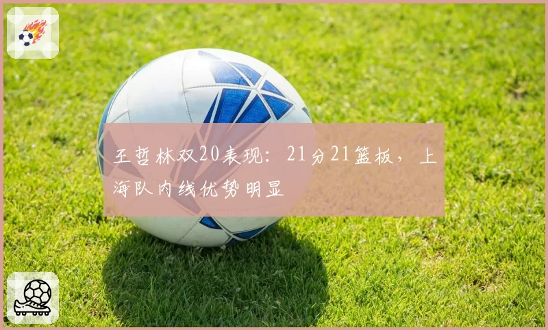 王哲林双20表现：21分21篮板，上海队内线优势明显